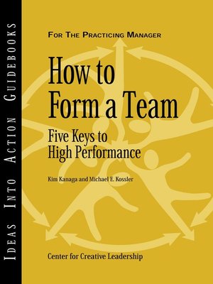 cover image of How to Form a Team